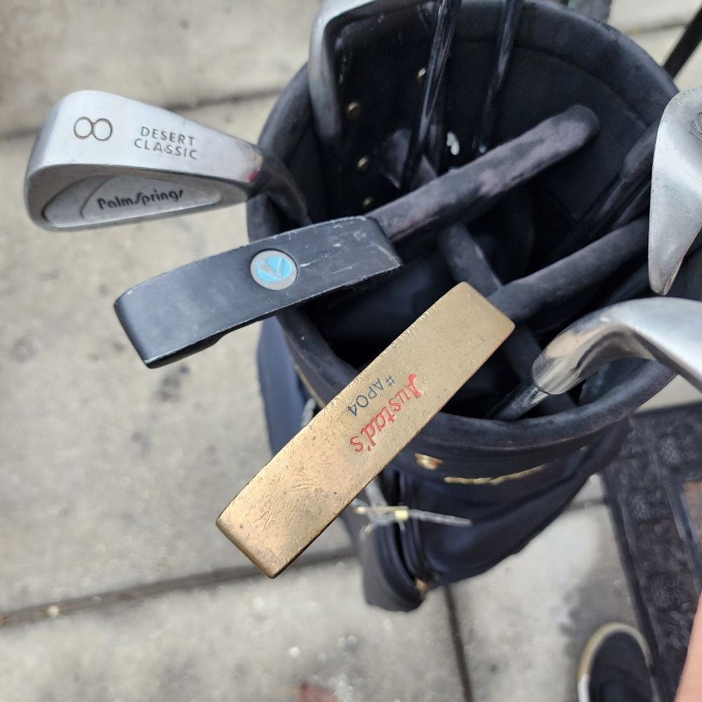 BOB TOSKI  - 6 WAY Golf BAG And Clubs - Please See All Pictures - Picture 7 of 11